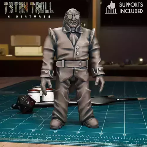 Creepy Villager 04 - Pre-Supported