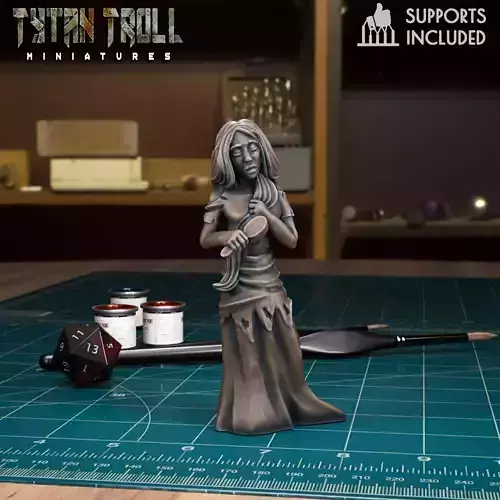 Banshee 02 - Pre-Supported 3D print model