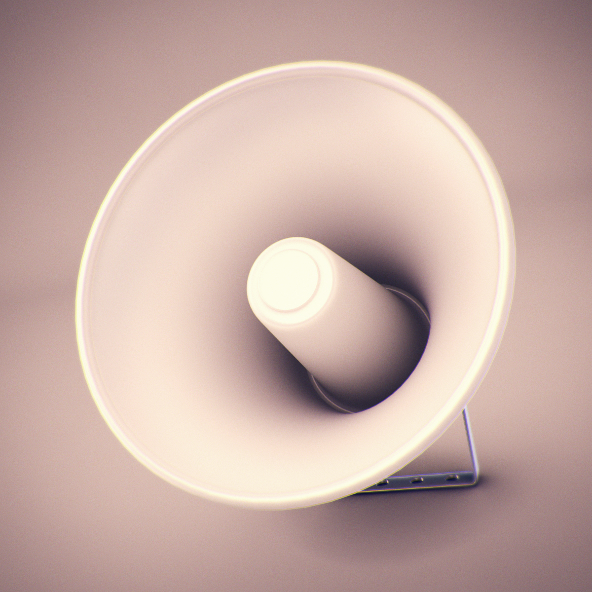 Horn Speaker 3D model_2