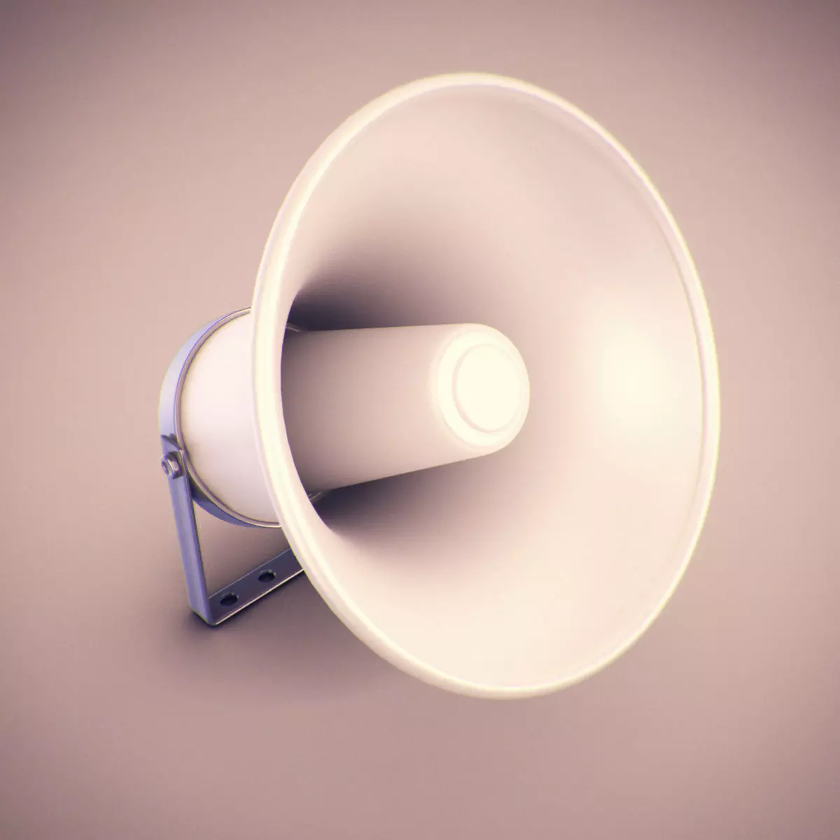 Horn Speaker 3D model_0