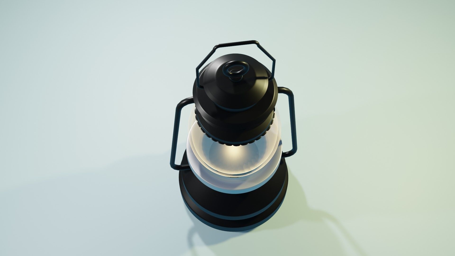 Lantern Light 3D model_4