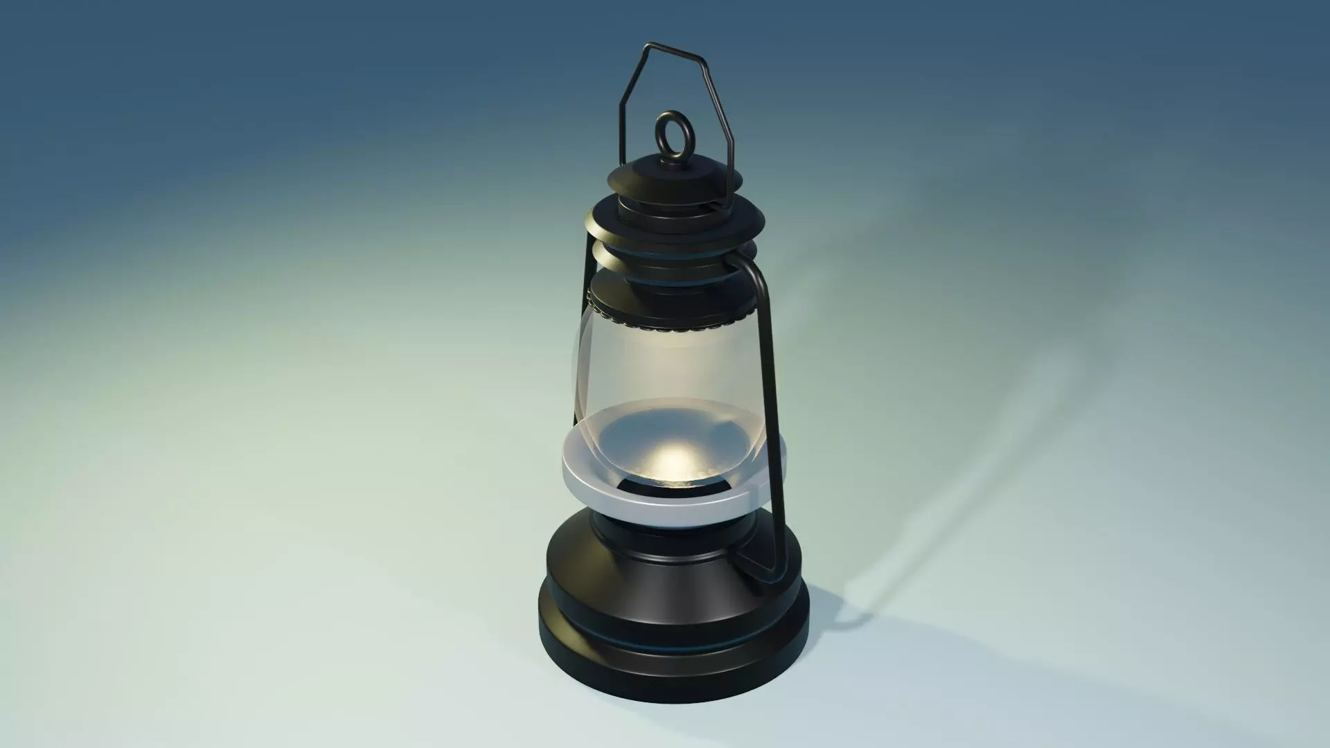 Lantern Light 3D model_0
