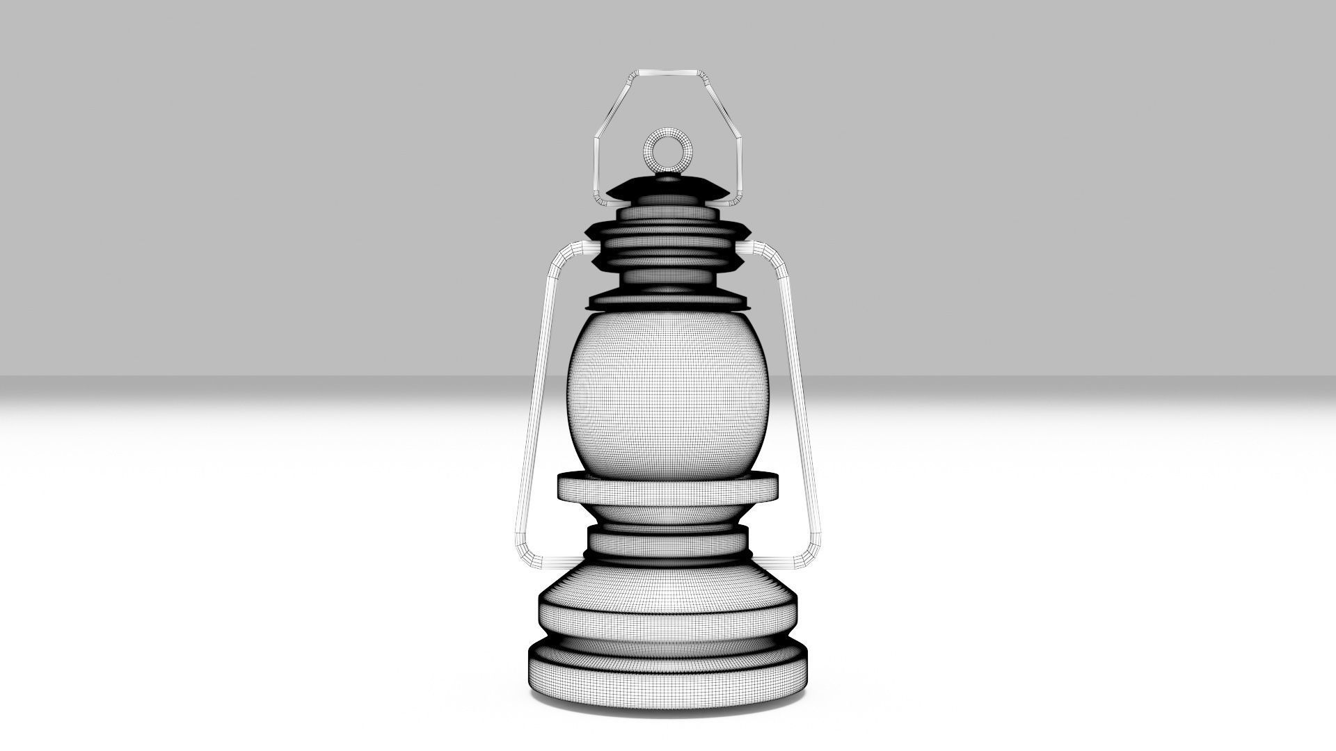 Lantern Light 3D model_5