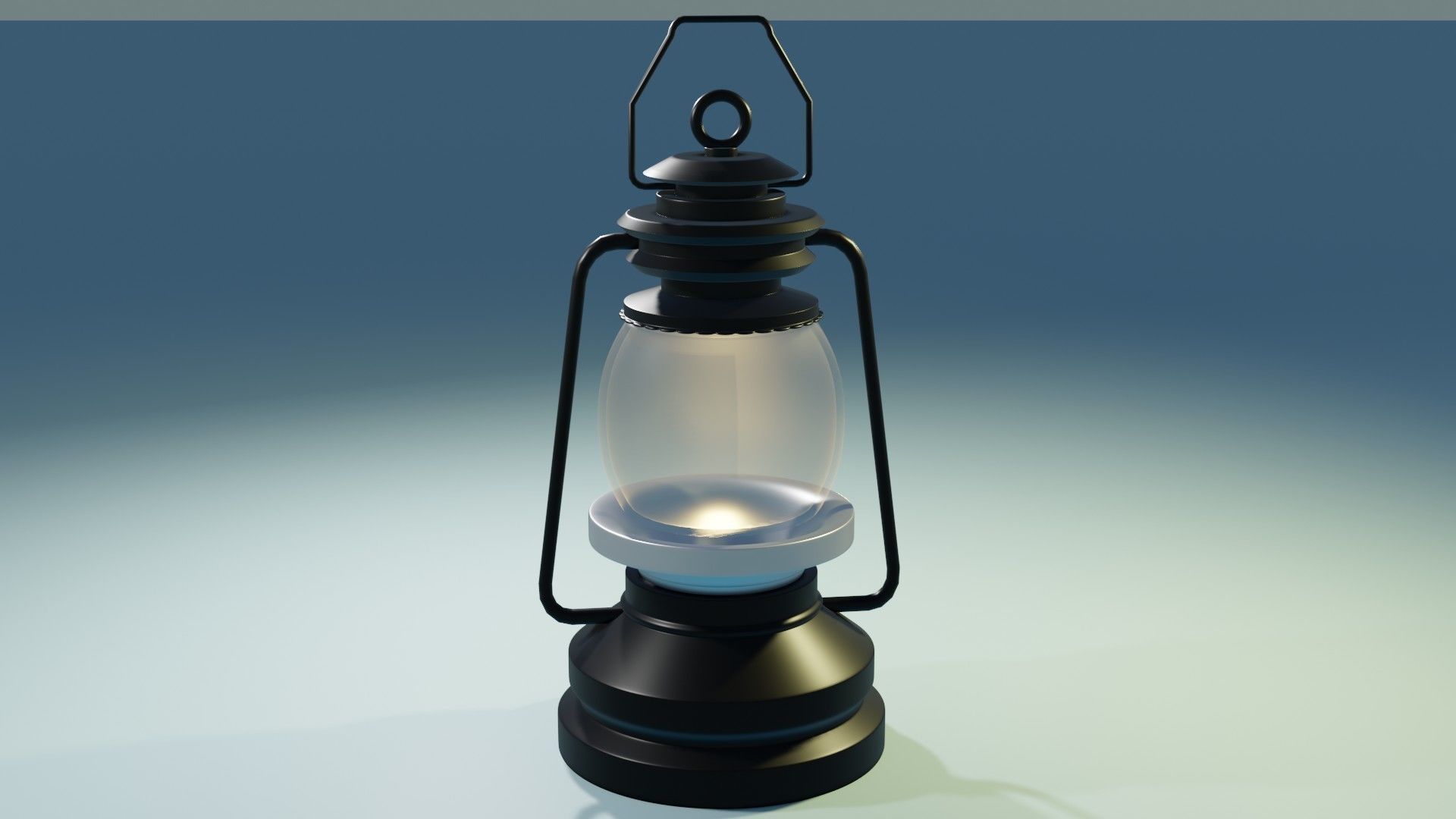 Lantern Light 3D model_3