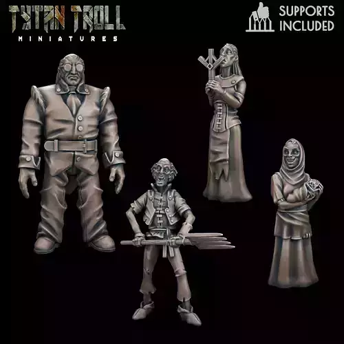 Creepy Villager Pack  Pre-Supported