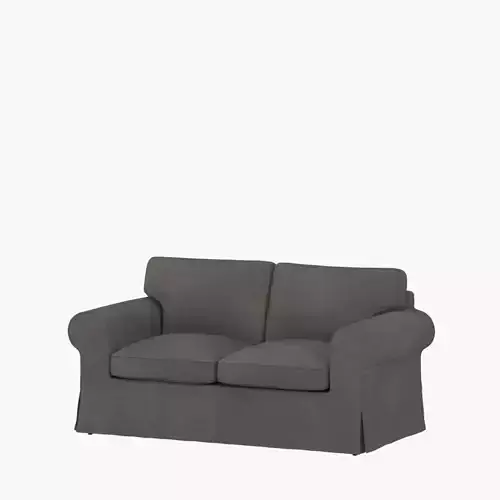  Ektorp 2 seat sofa Hakebo dark grey PBR 