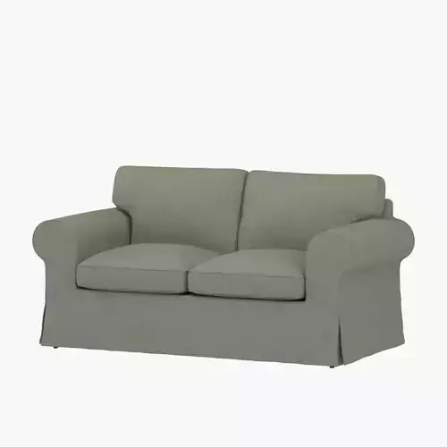 Ektorp 2 seat sofa Hakebo grey-green PBR 