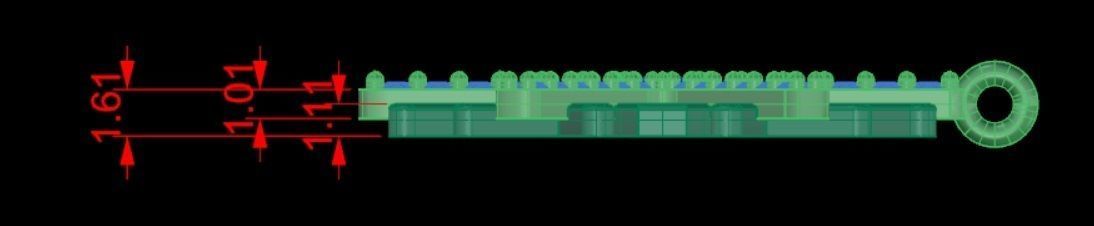 snowflake pendant 3D print model_4