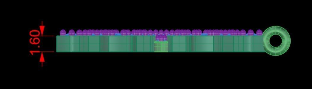 snowflake pendant v2 3D print model_4
