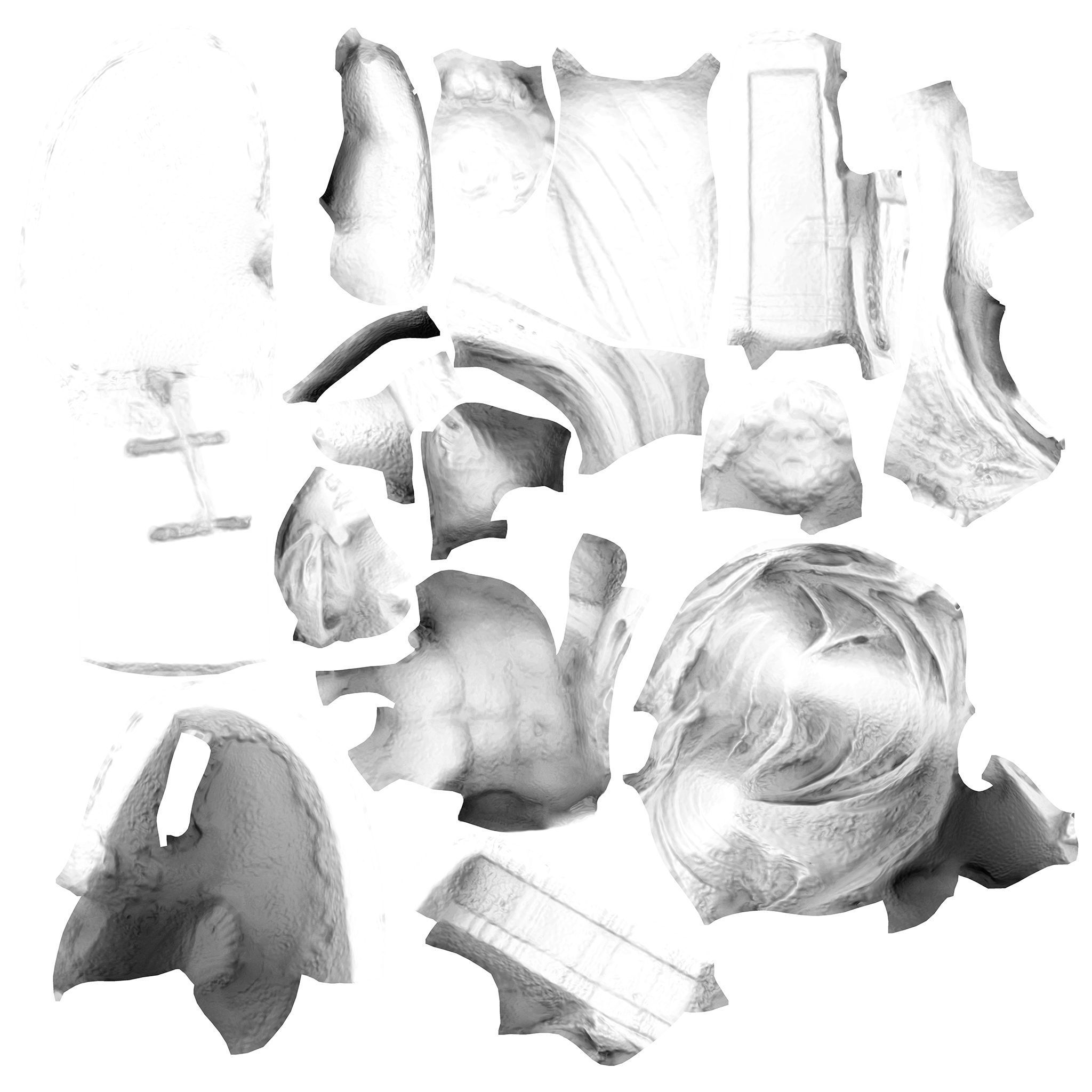 Statue of Jupiter 3D model_21