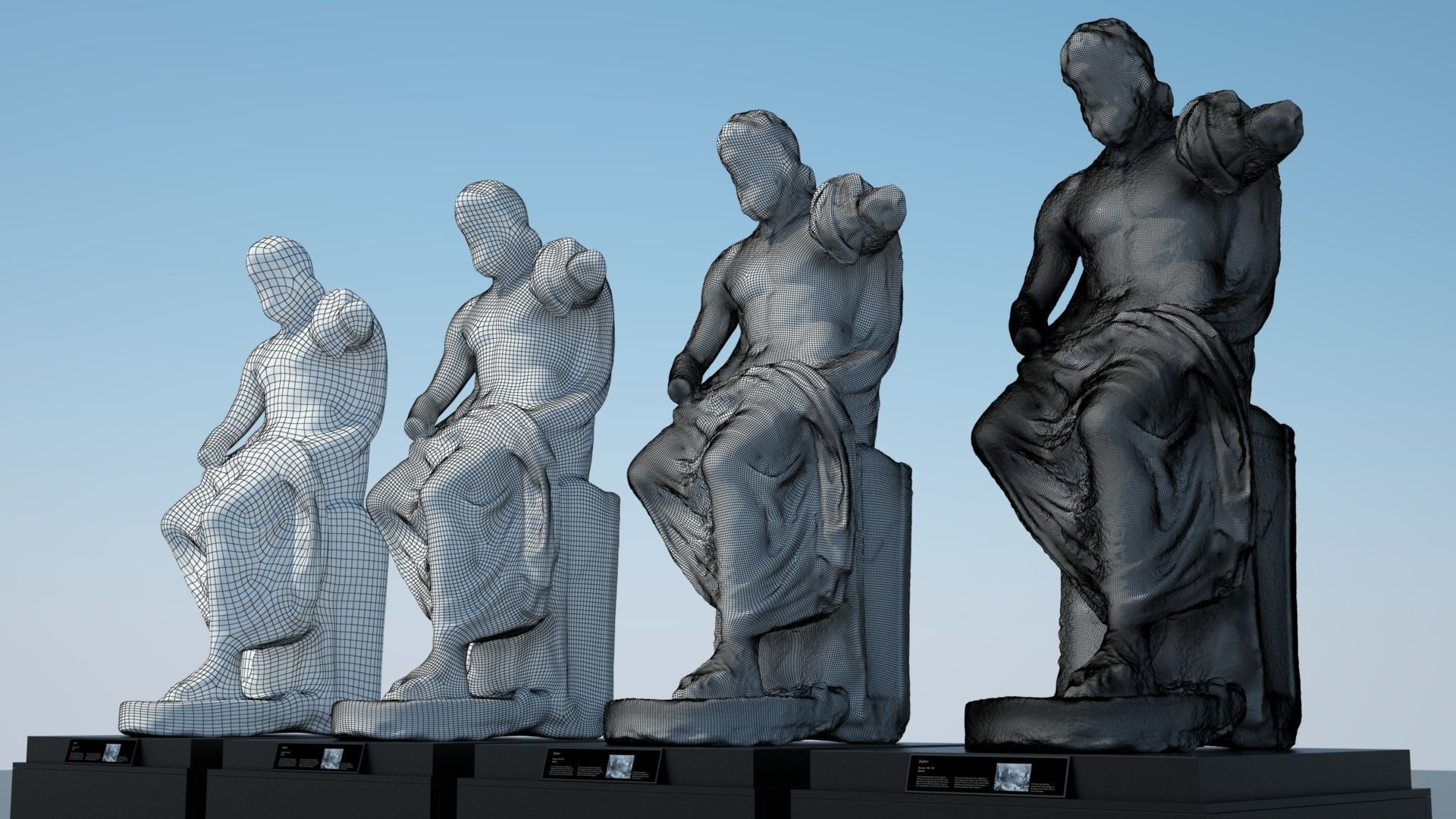 Statue of Jupiter 3D model_11