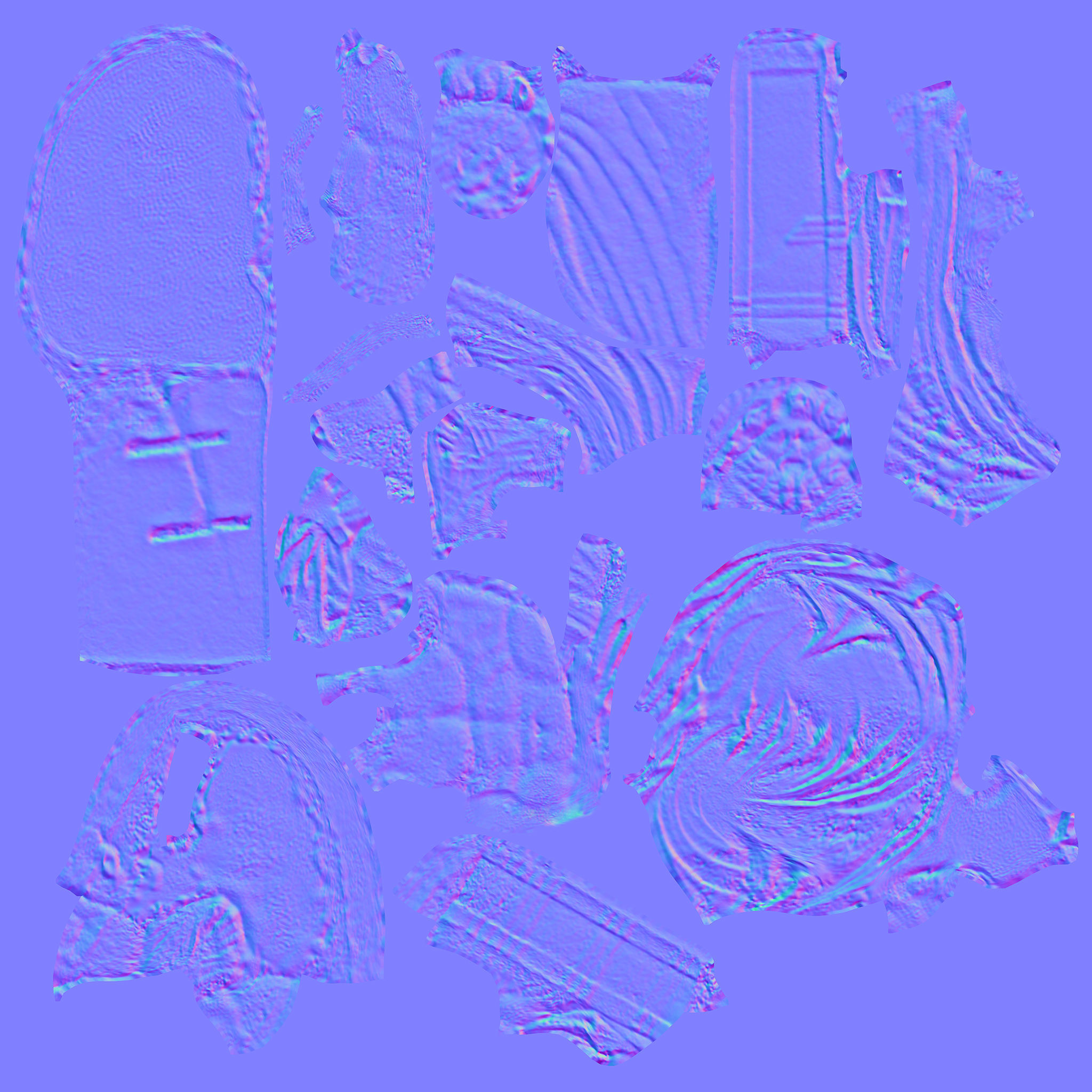 Statue of Jupiter 3D model_19