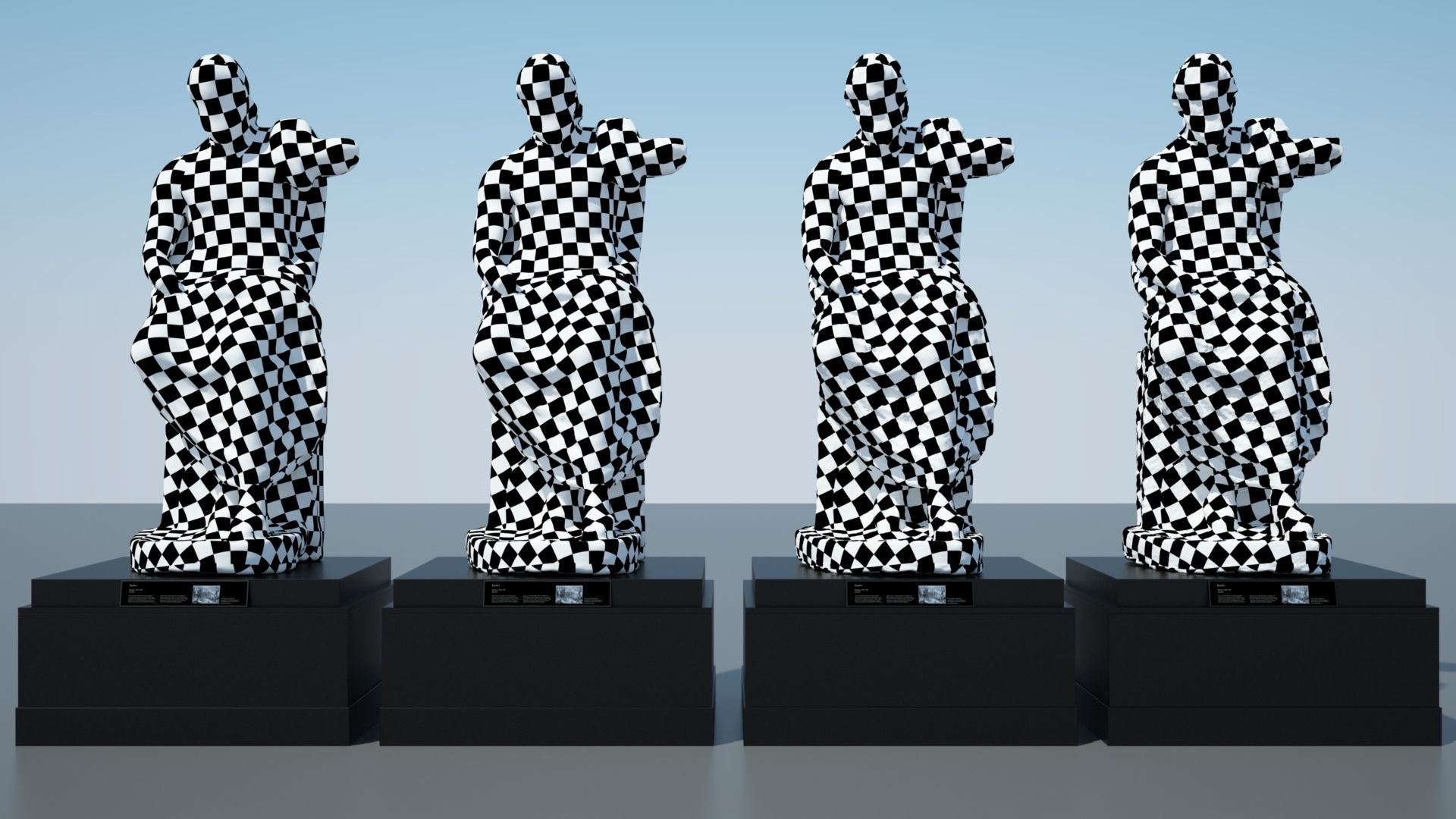 Statue of Jupiter 3D model_14