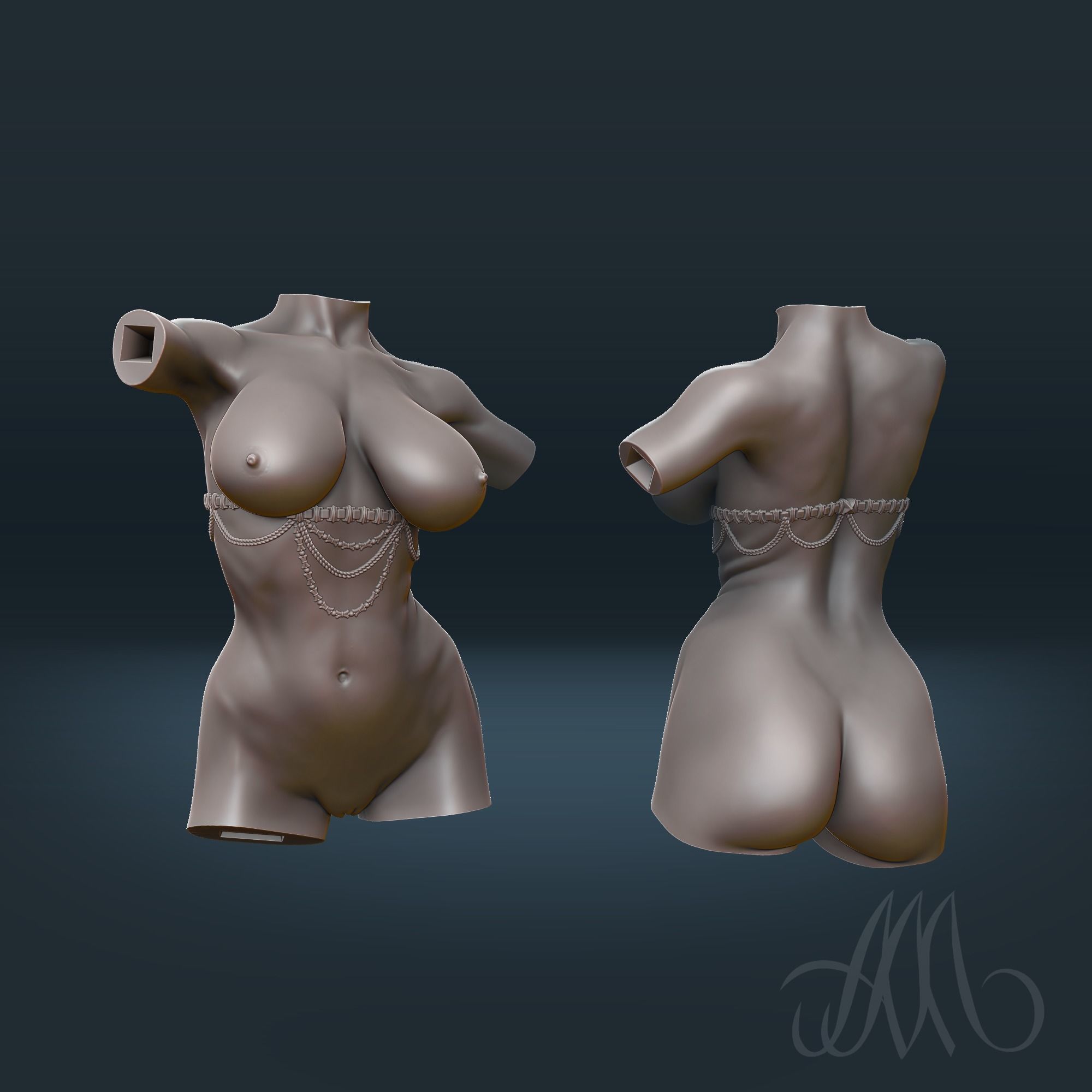 Goddess Athena 3D print model_7