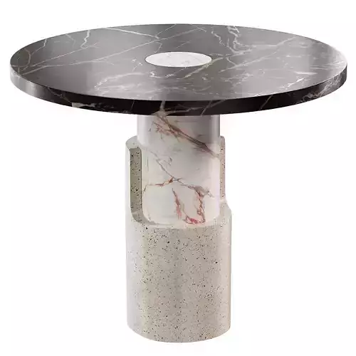 Braque Round Side Table 