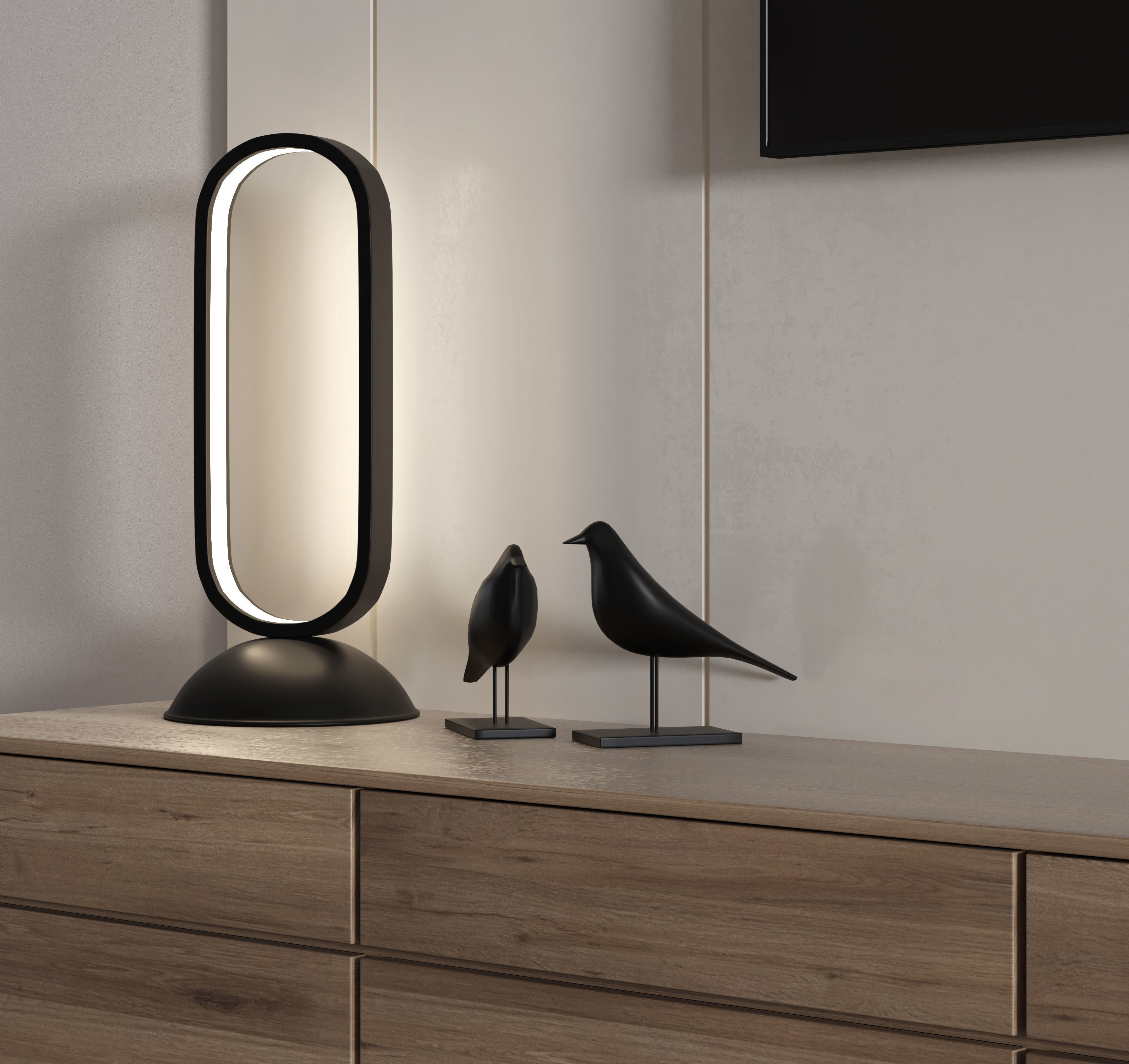 Bedroom Furniture Composition 06 3D model_6