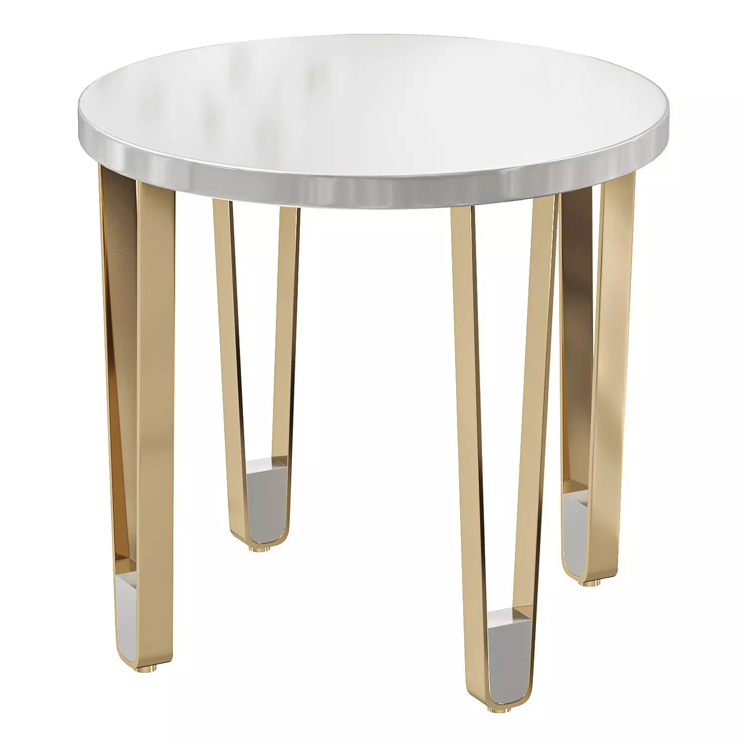 Lonic Round Side Table  3D model_0