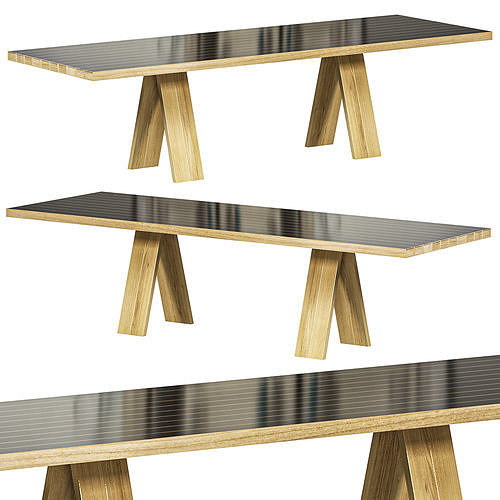 Mass Dining Table  3D model