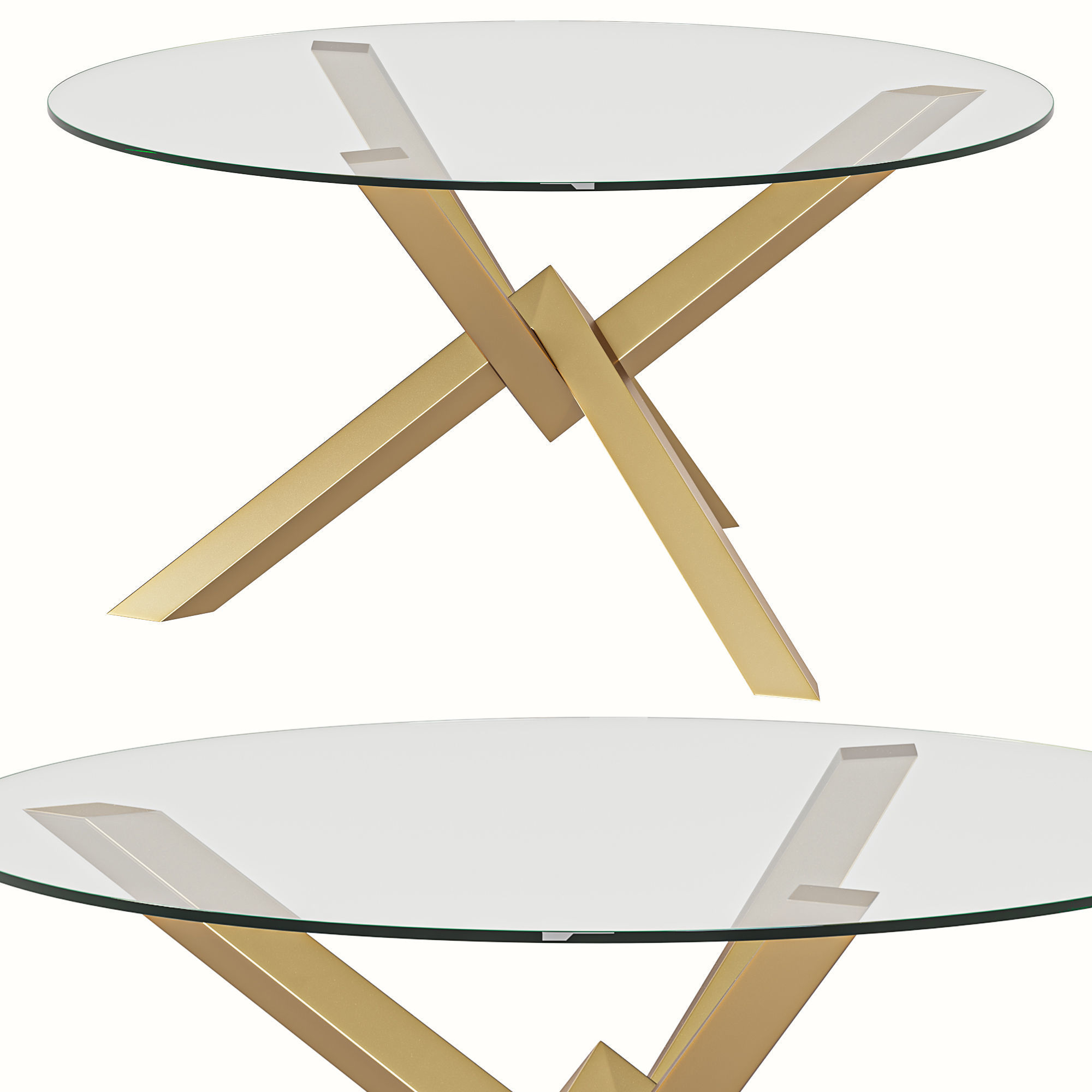 Costa Dining Table 3D model_1