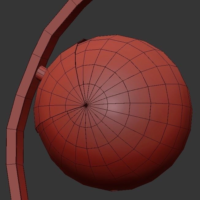 Circle Shaped 3D model_3