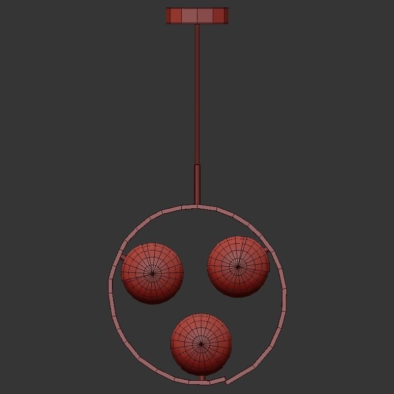 Circle Shaped 3D model_1