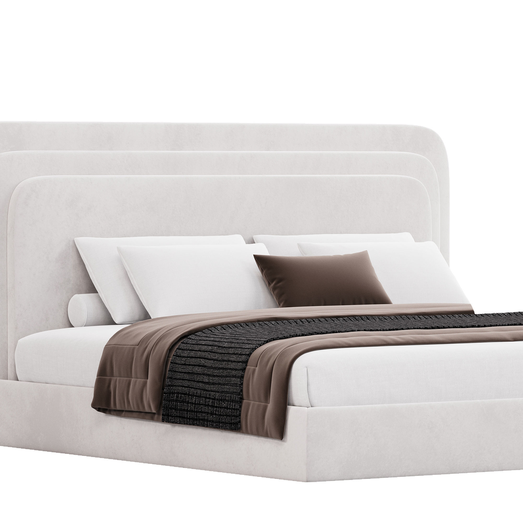 Voyage Royal Bed Italy 3D model_1