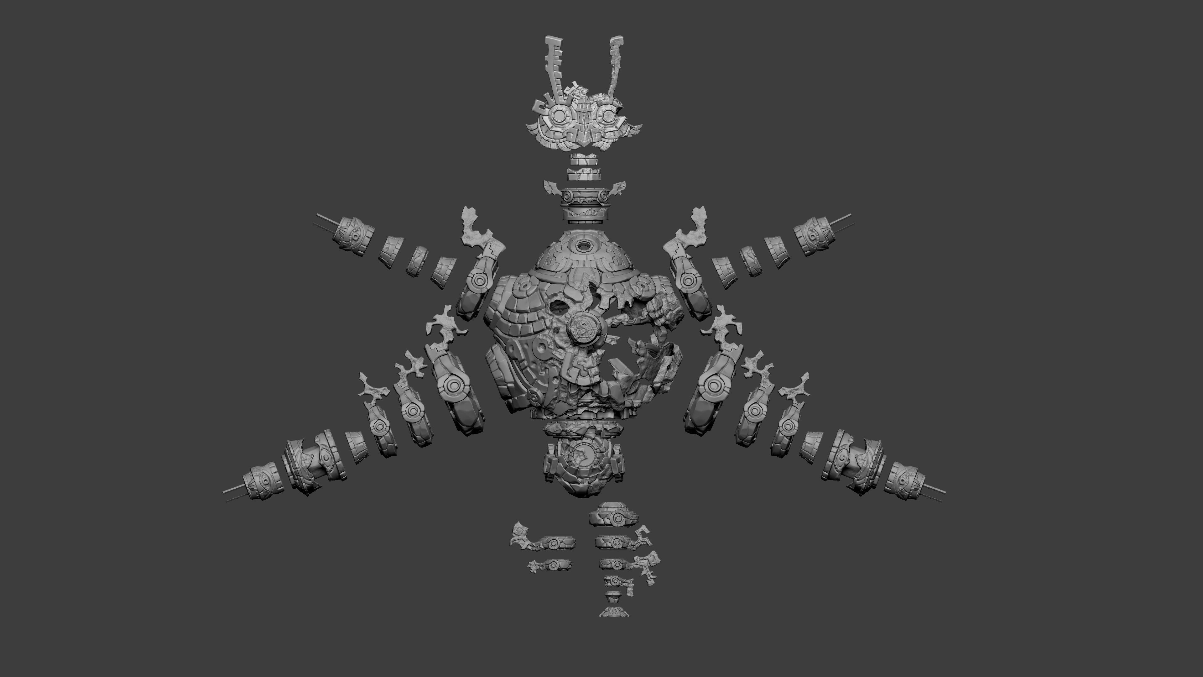 Seized Construct 3D print model_3