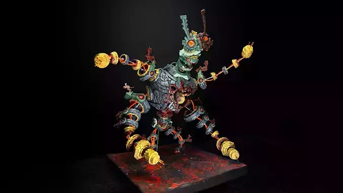 Seized Construct 3D print model