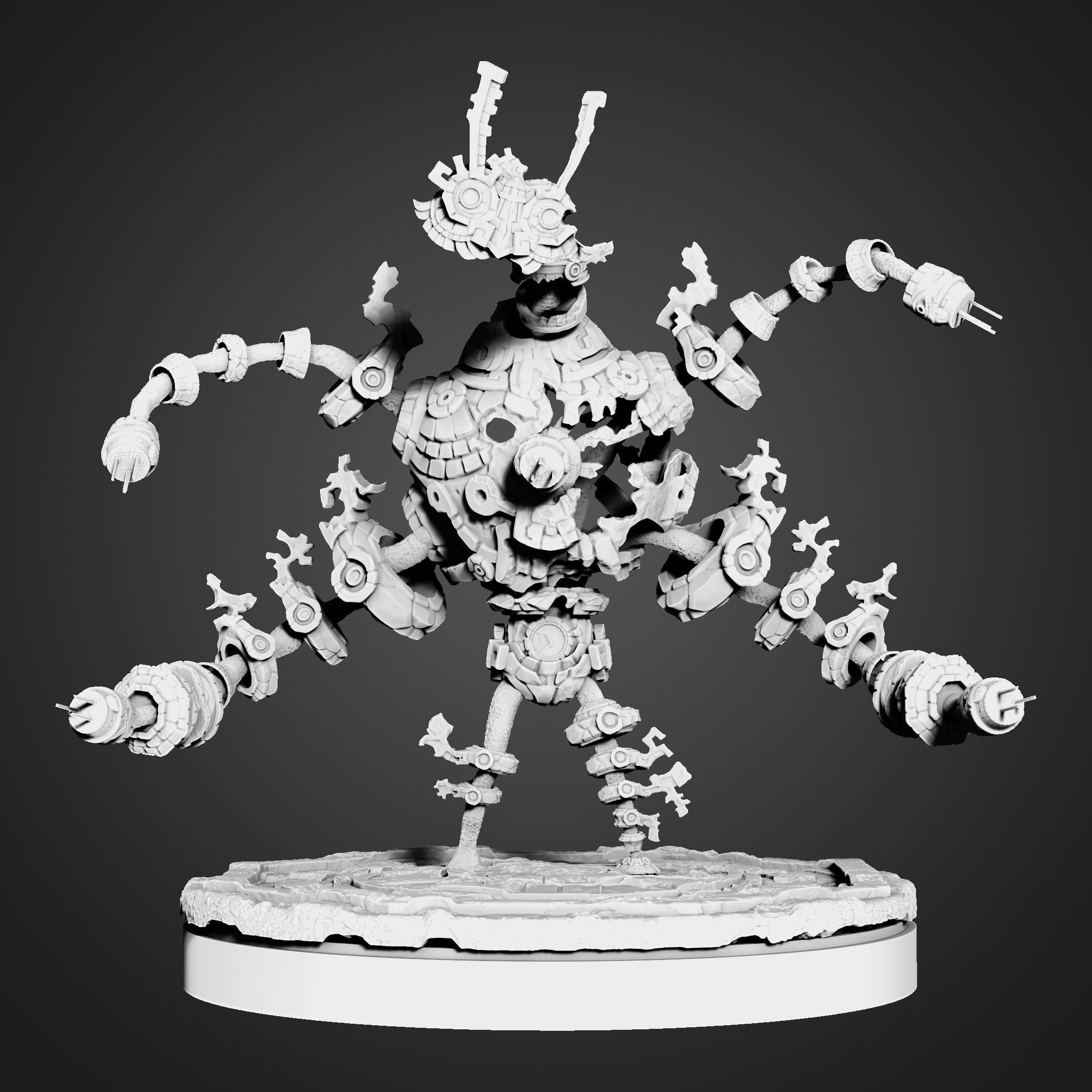Seized Construct 3D print model_2