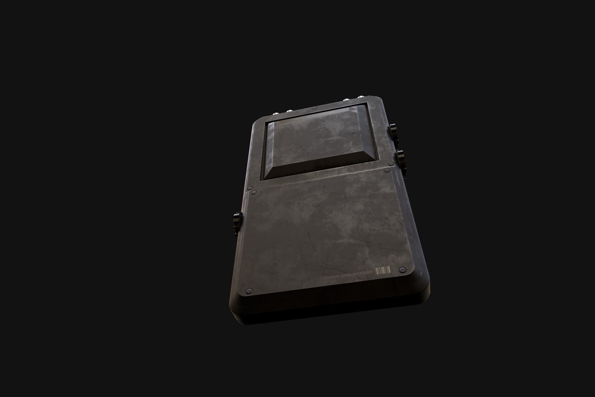 Scifi Communication Portable Device 3D model_10