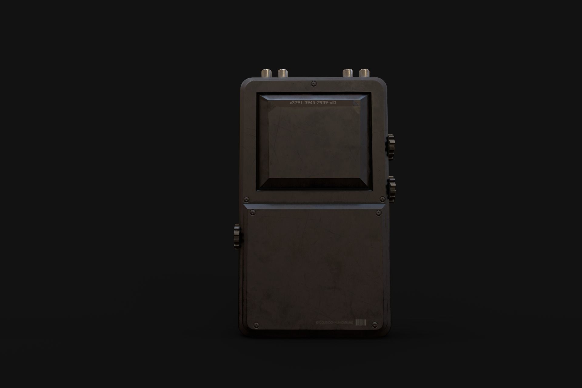 Scifi Communication Portable Device 3D model_2