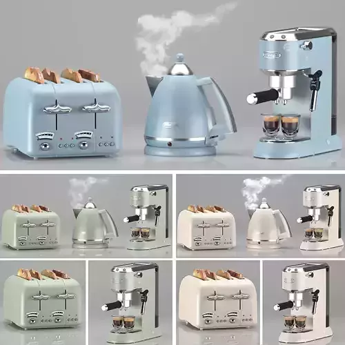 Delonghi Kitchen Appliances -03 3D model