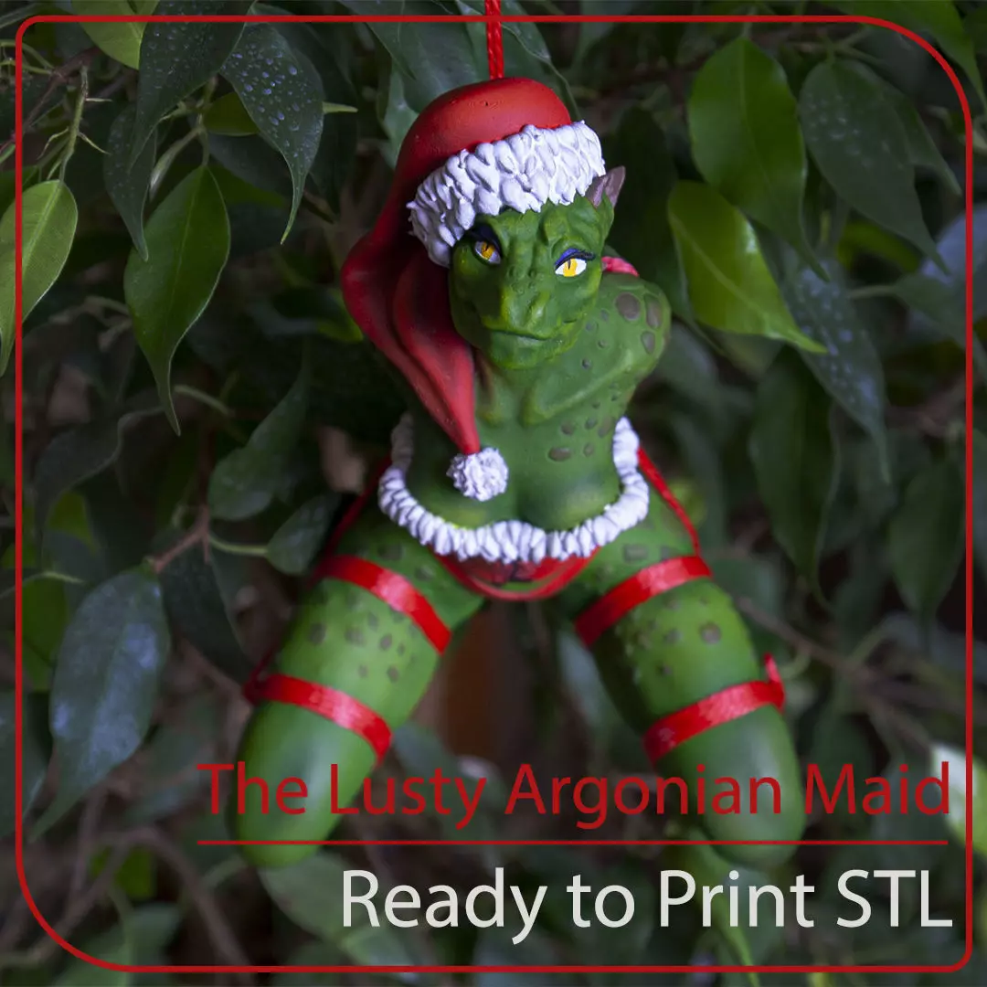 The Argonian Maid 3D print model_0