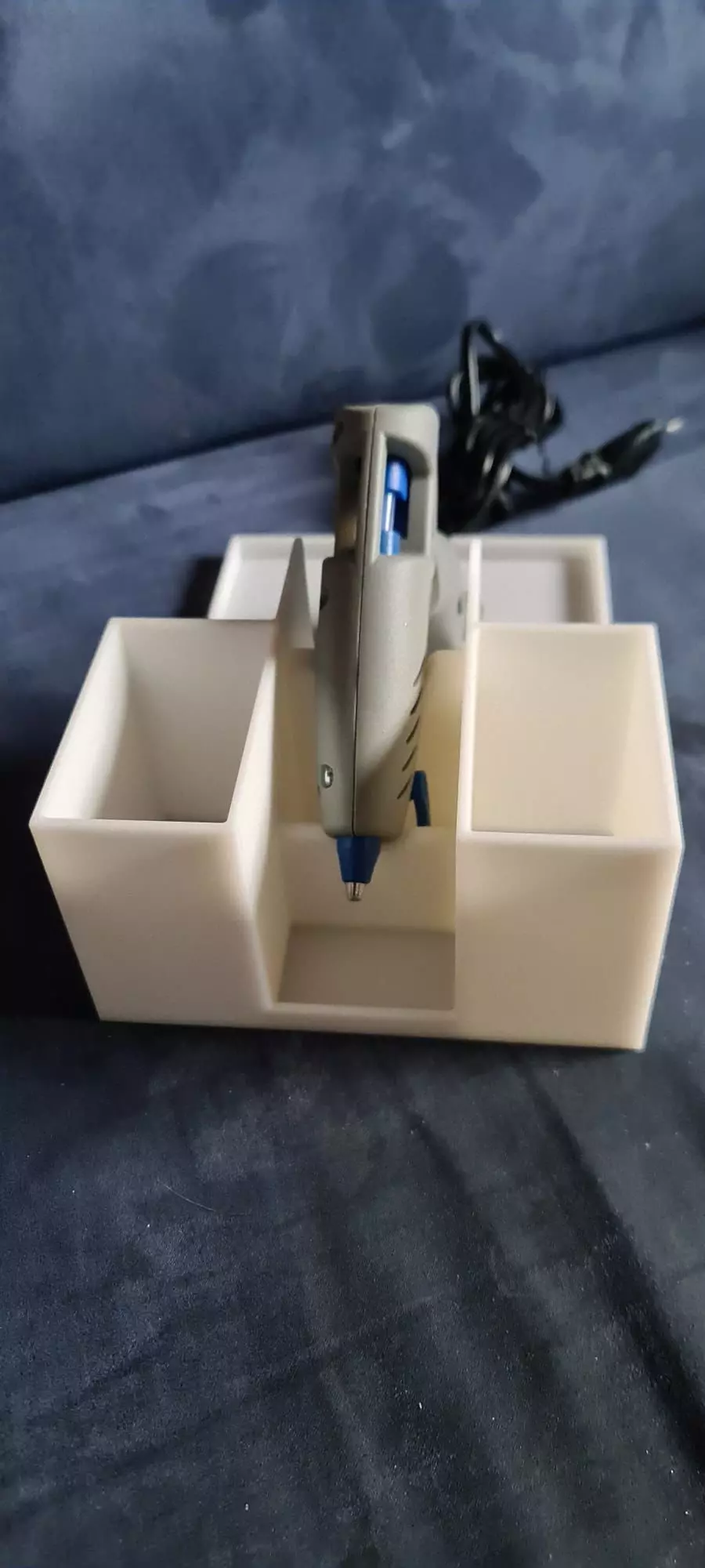 Hot glue gun stand Free 3D print model