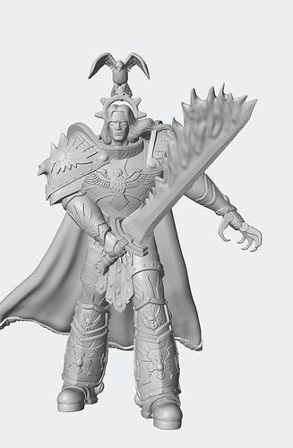 3d Printable Emperor Of Man Kind