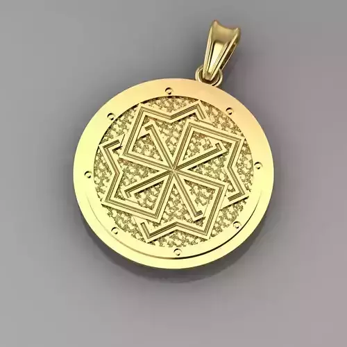 pentogram pendant p0006