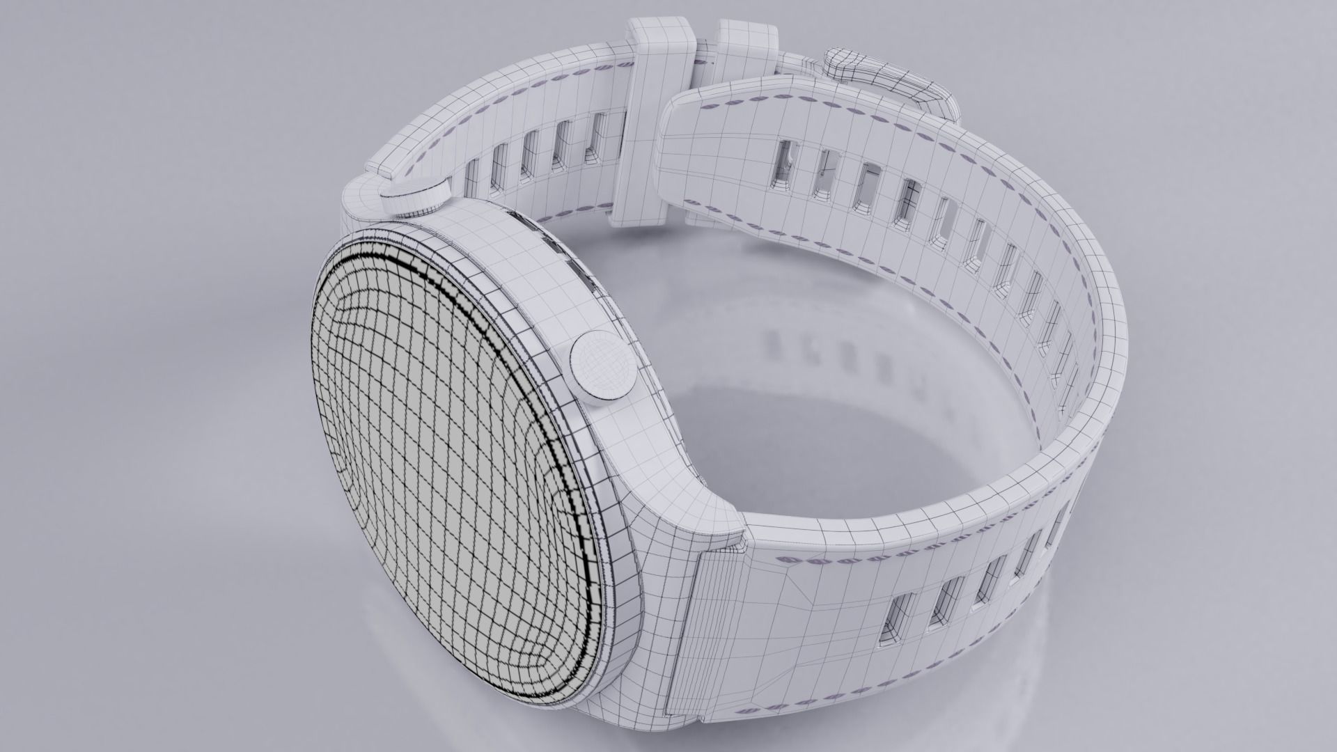 huawei watch gt2 pro 3D model_6
