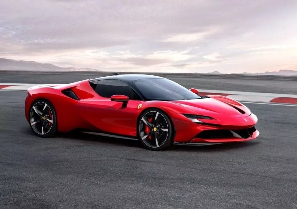 Ferrari SF90 Stradale 2021 Without Textures 3D model_1