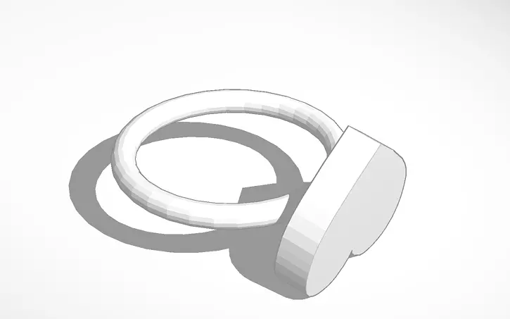 Love ring Free 3D print model