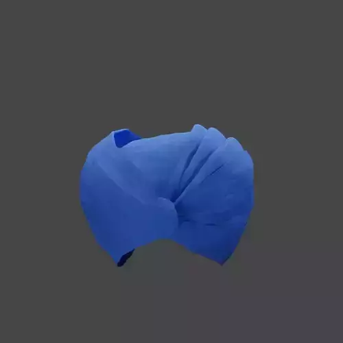 Turban Low-poly 3D model