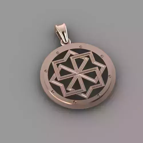  pentogram pendant  p0005