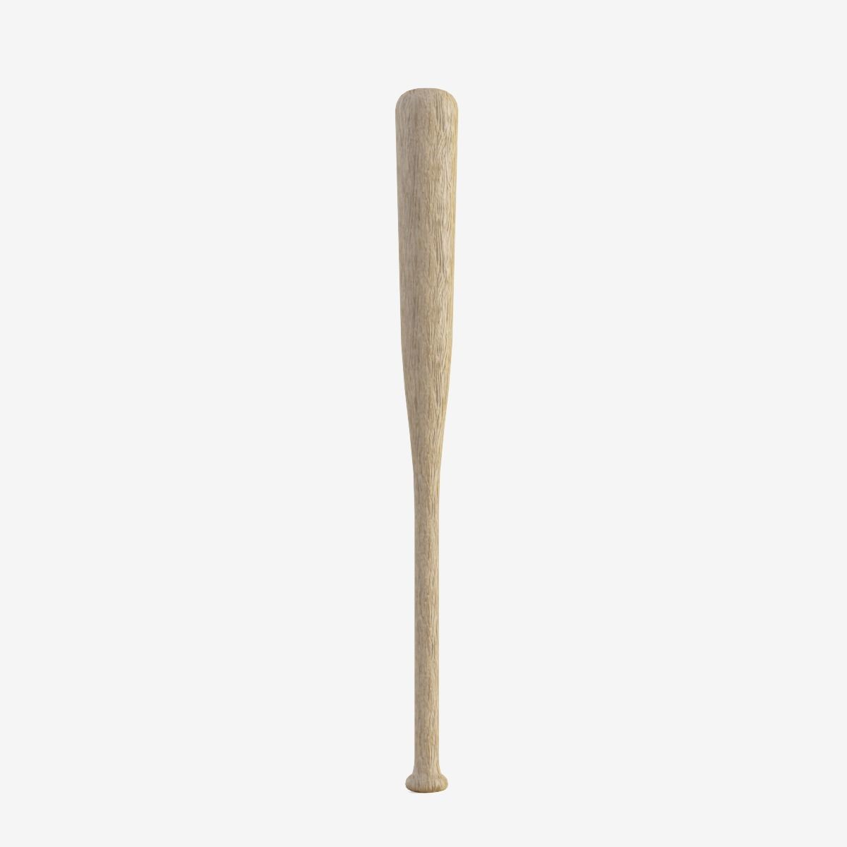 Baseball Bat 02 Low-poly 3D model_1