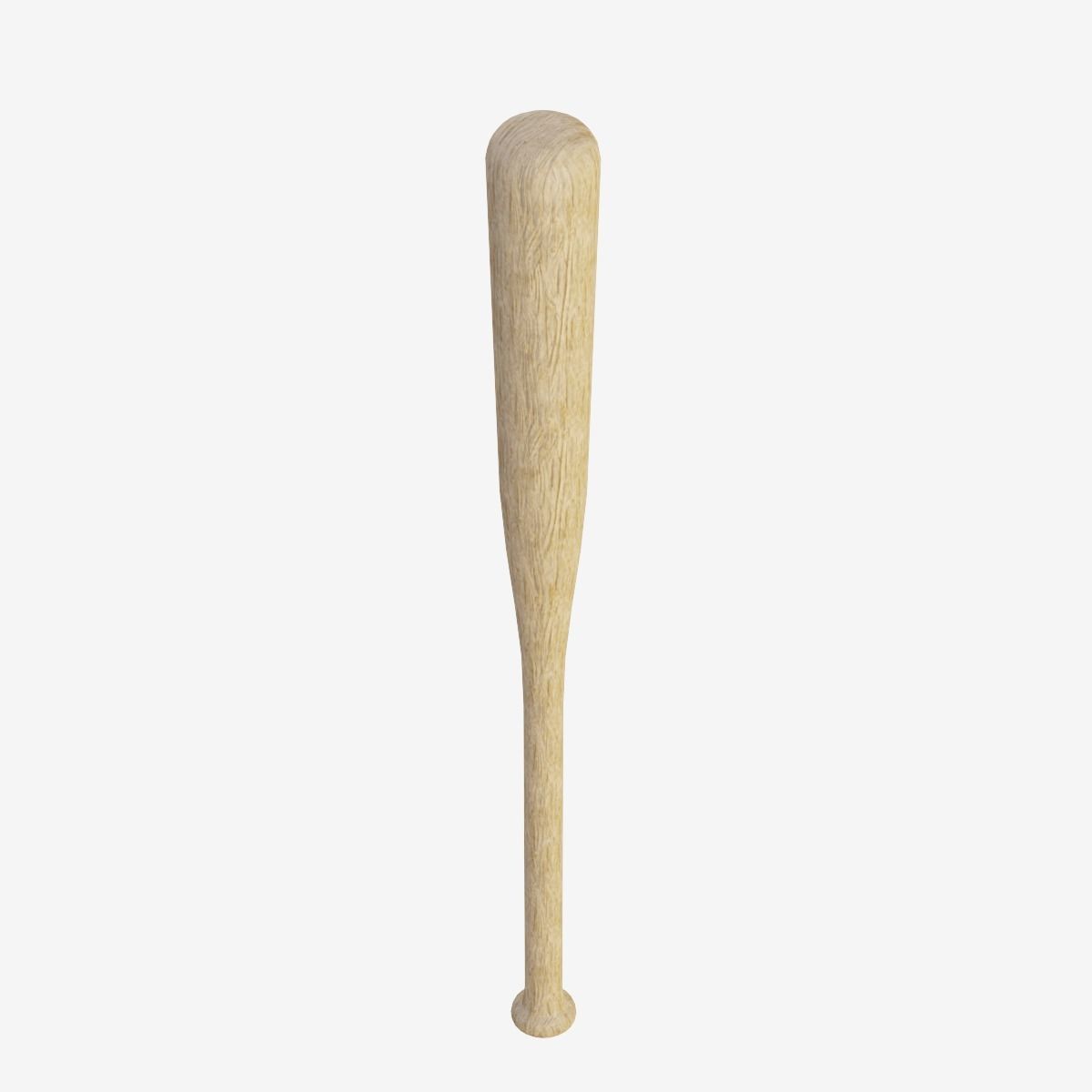 Baseball Bat 02 Low-poly 3D model_5