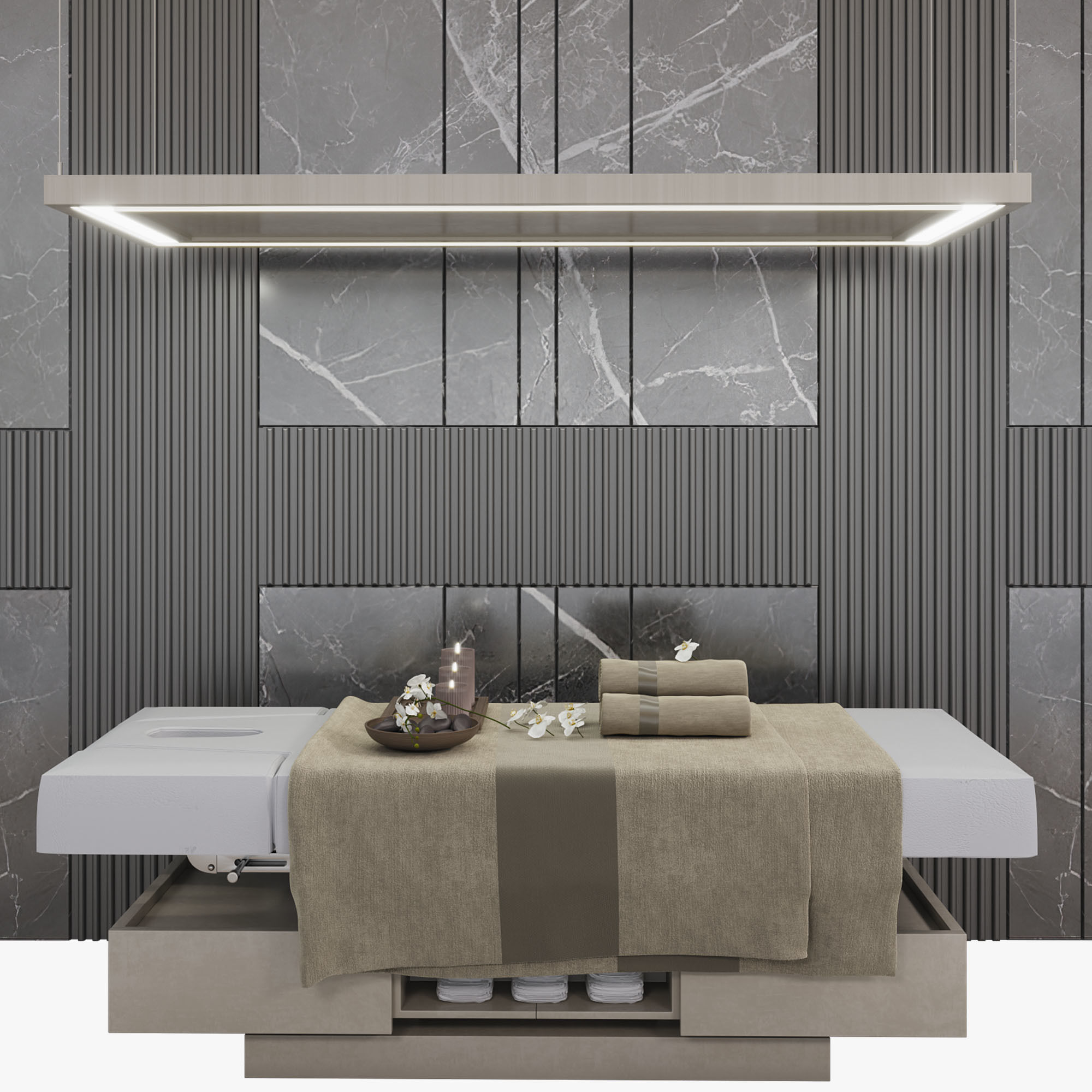 Spa Salon Horizon Maletti Low-poly 3D model_2