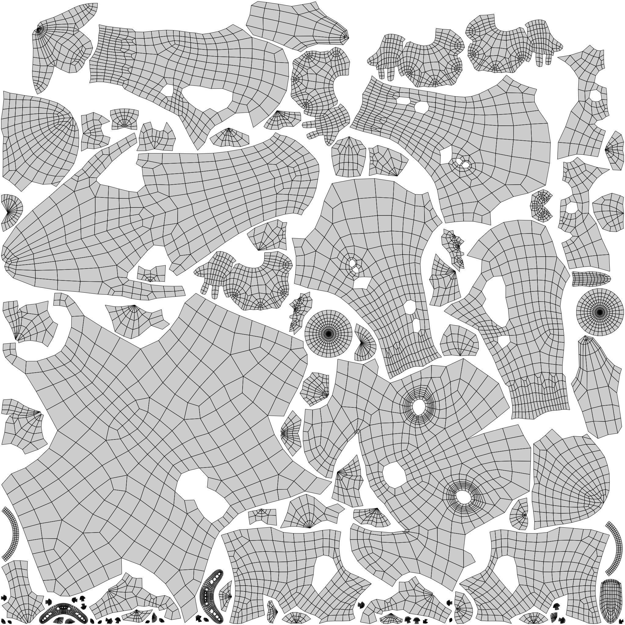 Stylized Cat - Rigged Cartoon Character for Blender Low-poly 3D model_15