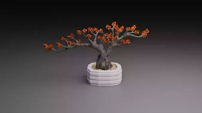 Bonsai Orange 3D model