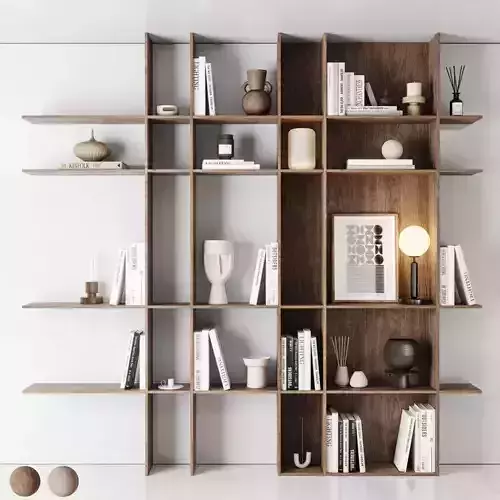 Rack decorative set -  Set de decoracion