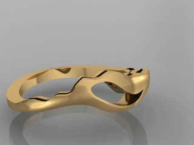 WAVE RING 3D print model