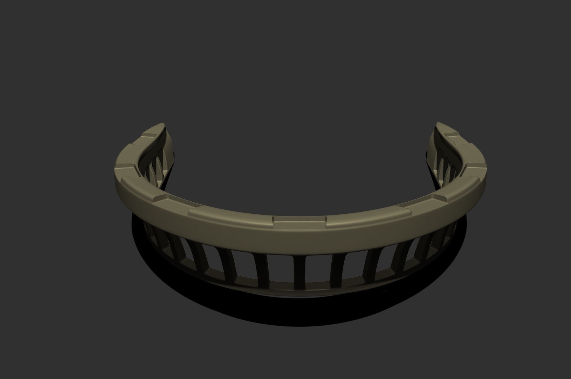 Crown - statue of liberty 3D print model_17