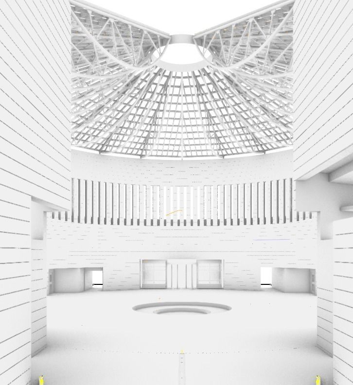 MART - Museo di arte moderna - central place 3D model_6